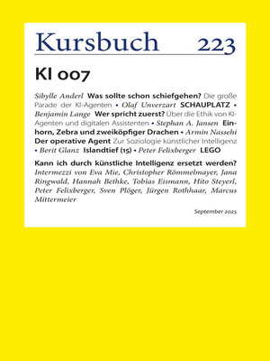 cover image of Kursbuch 223